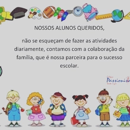 Juntos somos mais! Col�gio Passionista Santa Luzia