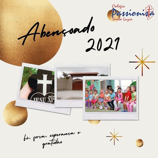 Feliz Ano Novo! Col�gio Passionista Santa Luzia