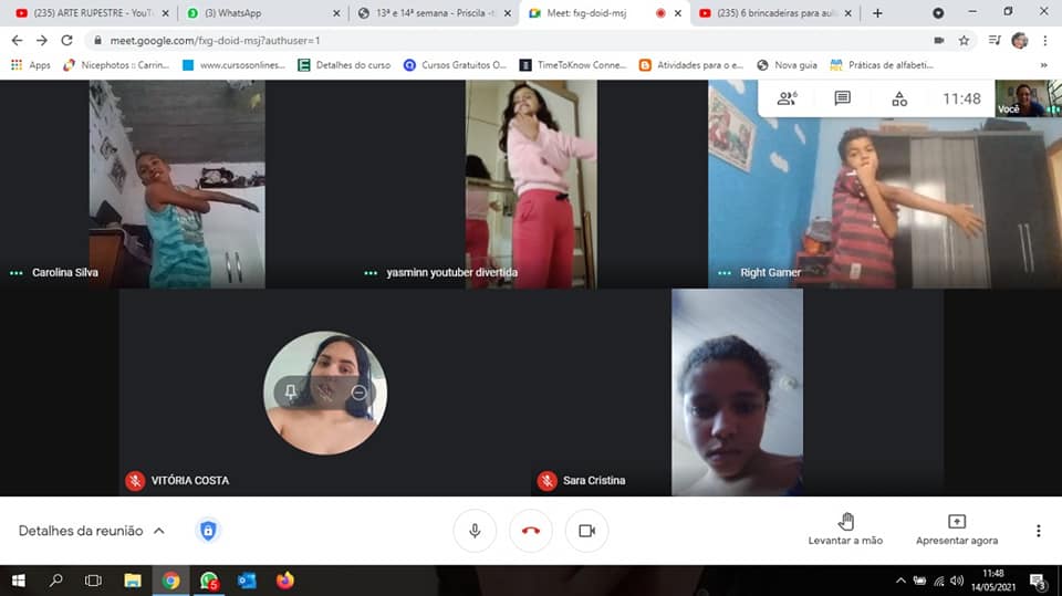 Alunos do 4� ano A Col�gio Passionista Santa Luzia