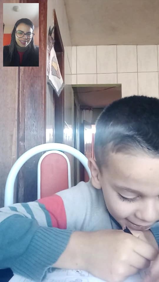 Os alunos do 2� ano B est�o cada dia mais dedicados Col�gio Passionista Santa Luzia