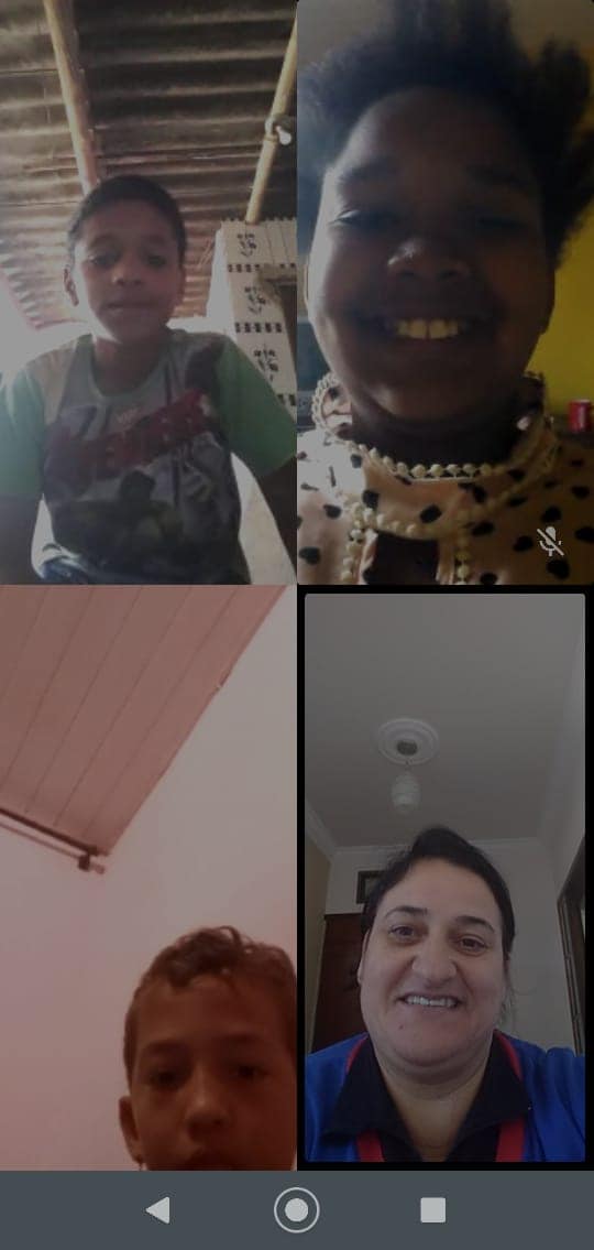 O 5 � ano A - Atendimentos coletivos, via aplicativo do WhatsApp Col�gio Passionista Santa Luzia