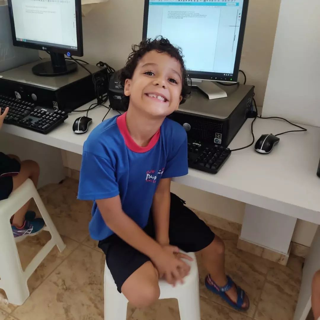 Inform�tica na Escola Col�gio Passionista Santa Luzia