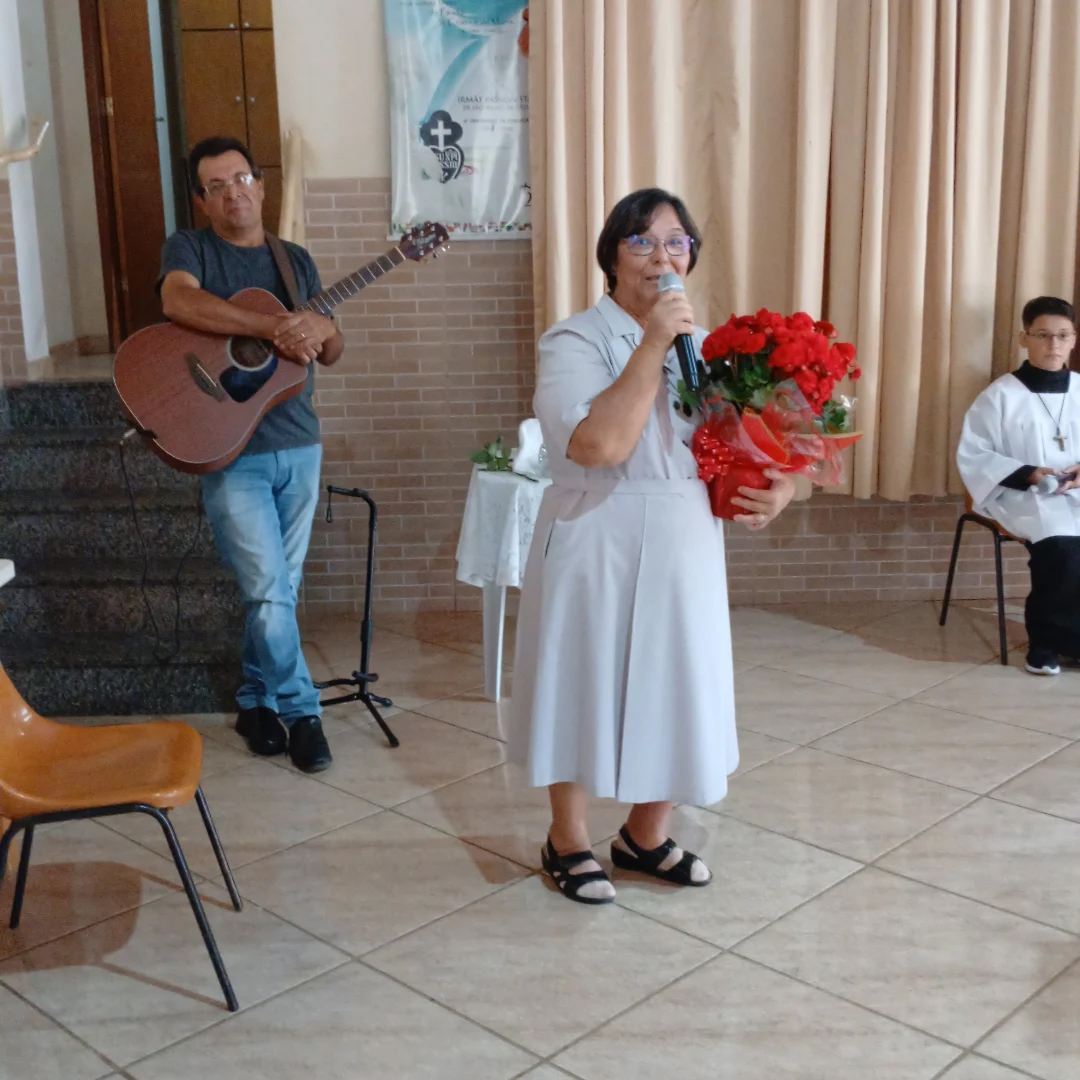 Bem-vinda Ir. Cleide Keiko Col�gio Passionista Santa Luzia