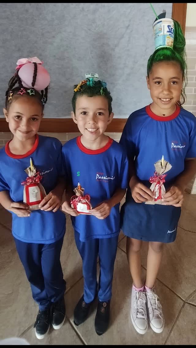 Ganhadores do Cabelo Maluco Col�gio Passionista Santa Luzia