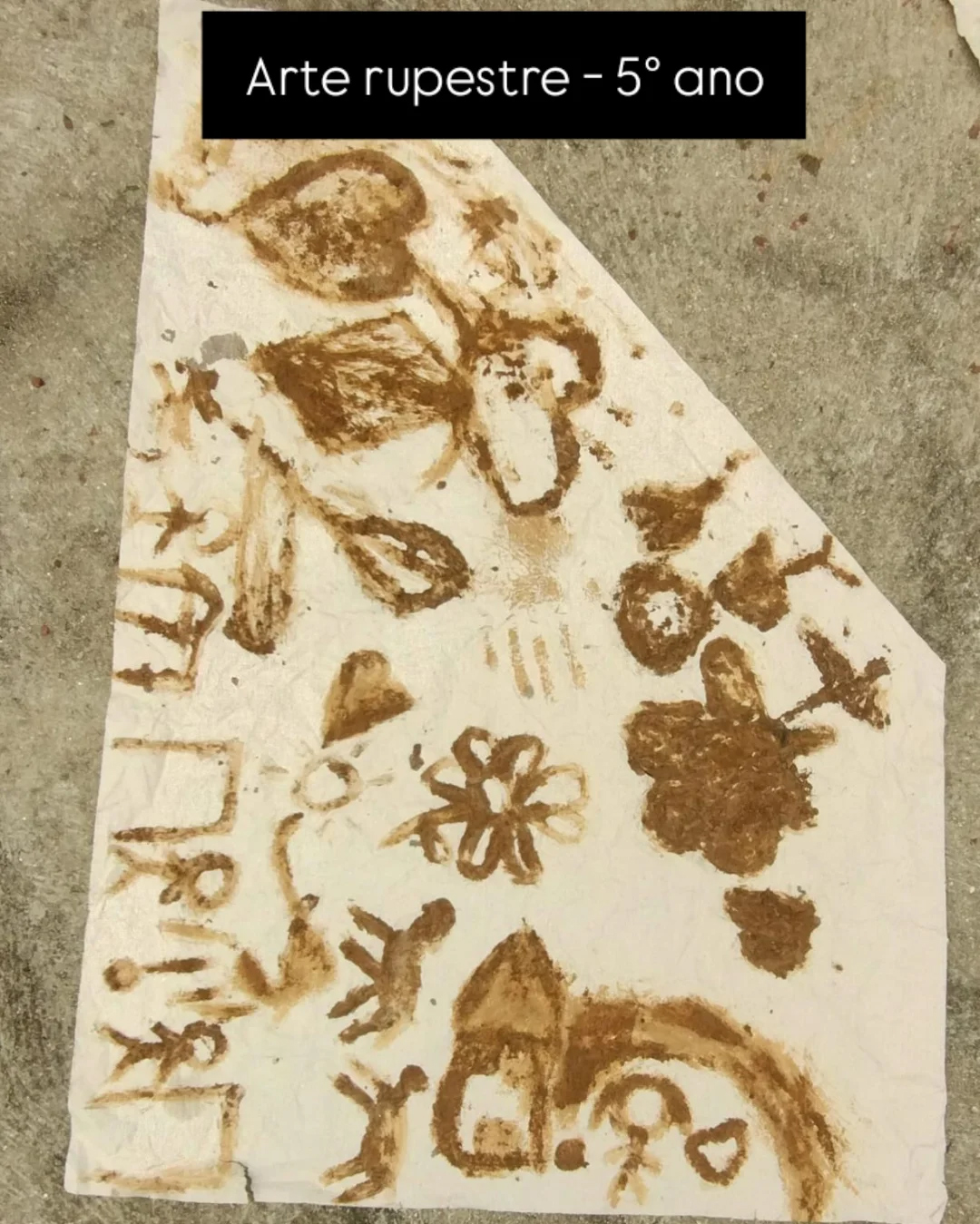 Arte Rupestre Col�gio Passionista Santa Luzia